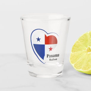 Individuelle Name Panama Liebe Schnapsglas