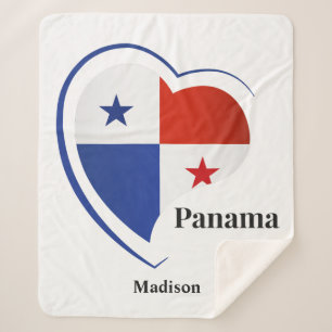 Individuelle Name Panama Liebe Sherpadecke