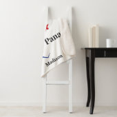 Individuelle Name Panama Liebe Sherpadecke (Beispiel)