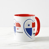 Individuelle Name Panama Liebe Tasse (VorderseiteRechts)