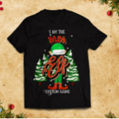 Individuelle Name Papa elf personalisiert T-Shirt