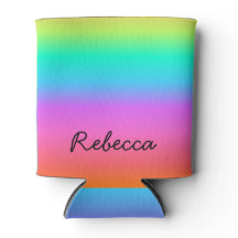Individuelle Name Pastel Rainbow Pride