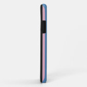 Individuelle Name Pastel Strip Handy Case (Hinten/Rechts)