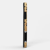 Individuelle Name Pastellgelb Glitzer Ballerinas Case-Mate iPhone Hülle (Hinten/Rechts)