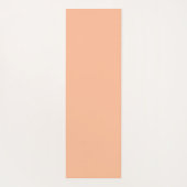 Individuelle Name Peach Fuzz Gold Star Muster Yogamatte (Rückseite)