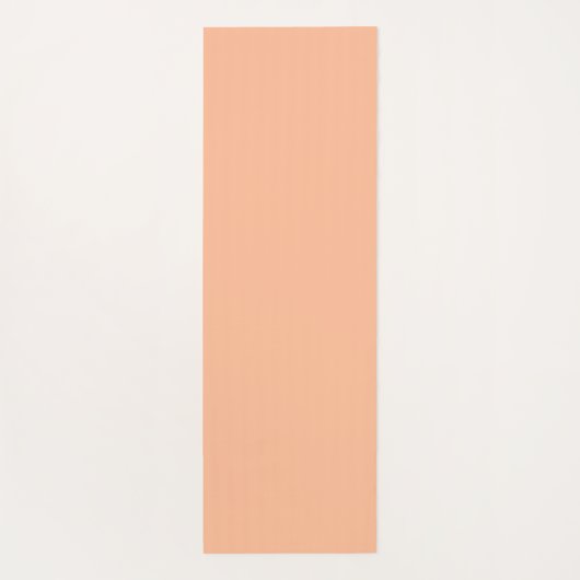 Individuelle Name Peach Fuzz Gold Star Muster Yogamatte (Rückseite)