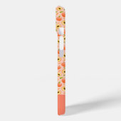 Individuelle Name Peach Pattern Case-Mate iPhone Hülle (Rückseite / Links)