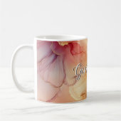 Individuelle Name Peach Raspberry Frische Pasta ma Kaffeetasse (Links)