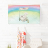 Individuelle Name Persian Cat Pet Banner (Insitu)