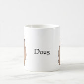 Individuelle Name Personalisiert Big Gentle Kaffeetasse (Mittel)