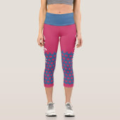 Individuelle Name Personalisiert Capri Legging Tre (Vorderseite)