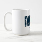 Individuelle Name Personalisiert Funny Golf Mama Kaffeetasse (Links)