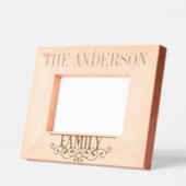 Individuelle Name Personalisiert Geätzte Rahmen (Links)