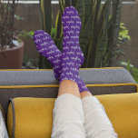 Individuelle Name Personalisiert Socken<br><div class="desc">Individuelle Name Personalisiert Socken,  geben Sie Ihren Namen und machen Sie ein lustiges personalisiertes Sockenpaar für sich selbst oder als Geburtstagsgeschenke für Familie oder Freunde.</div>