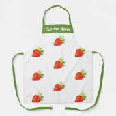 Individuelle Name Personalisierte Schürze, Rote Er Schürze (Vorderseite)