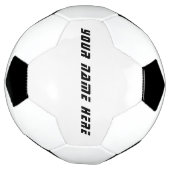 Individuelle Name Personalisierter Fußballball für Fußball (Gedreht)