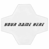 Individuelle Name Personalisierter Fußballball für Fußball (Flach)