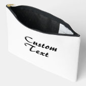 Individuelle Name Personalisierter Text - Eigene T Zubehörtasche (Offen)