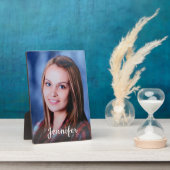 Individuelle Name Personalisiertes Foto Fotoplatte (Seite)