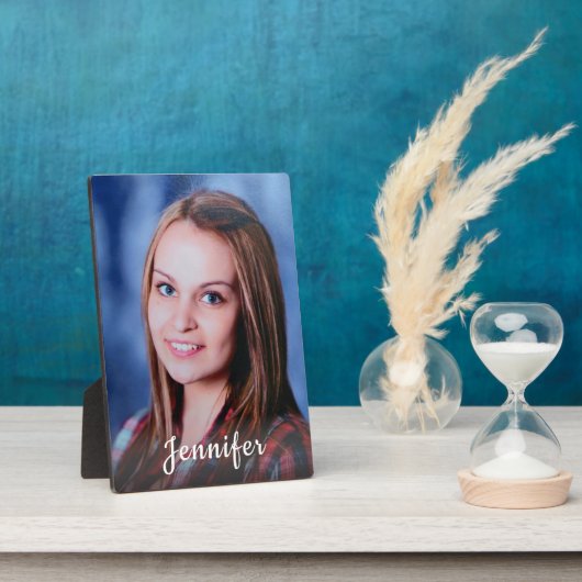 Individuelle Name Personalisiertes Foto Fotoplatte (Seite)