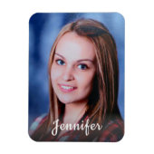Individuelle Name Personalisiertes Foto Magnet (Vertikal)