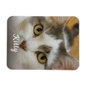 Individuelle Name Personalisiertes Foto Magnet (Horizontal)