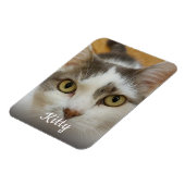 Individuelle Name Personalisiertes Foto Magnet (Linke Seite)