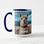 Individuelle Name Peru Llama Tasse (Links)