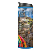 Individuelle Name Peru Llama Thermosbecher (Nach rechts gedreht)