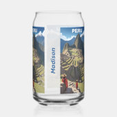 Individuelle Name Peru Machu Picchu Dosenglas (Rechts)