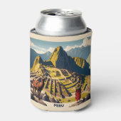 Individuelle Name Peru Machu Picchu Dosenkühler (Kanne Vorderseite)