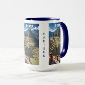 Individuelle Name Peru Machu Picchu Tasse (VorderseiteRechts)