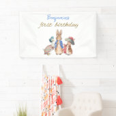 Individuelle Name Peter der Kaninchen Erster Gebur Banner (Insitu)