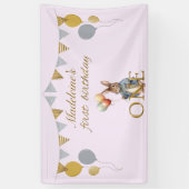 Individuelle Name Peter der Kaninchen Erster Gebur Banner (Vertikal)