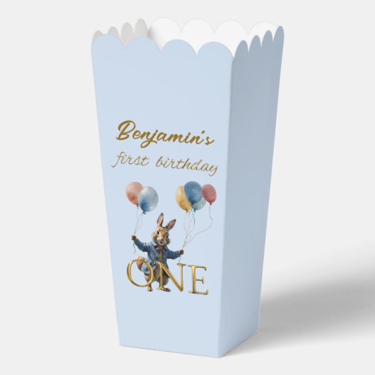 Individuelle Name Peter der Kaninchen Erster Gebur Geschenkschachtel (Vorderseite)