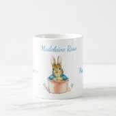 Individuelle Name Peter der Kaninchen Glücklicher  Kaffeetasse (Mittel)