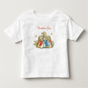 Individuelle Name Peter der Kaninchen mit Josephin Kleinkind T-shirt