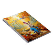 Individuelle Name Peter der Osterhase Notizblock (Rechte Seite)