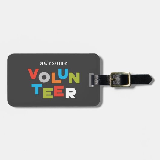 Individuelle Name, Phantastische Anerkennung von F Gepäckanhänger (Vorderseite horizontal)