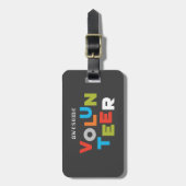 Individuelle Name, Phantastische Anerkennung von F Gepäckanhänger (Vorderseite vertikal)