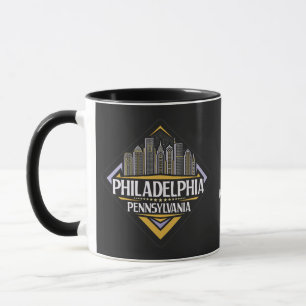 Individuelle Name Philadelphia Pennsylvania Tasse