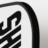 individuelle Name "Pie Hole" Pickleball Schläger (Linke Seite)