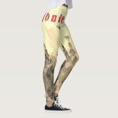 Individuelle Name Pilates Leggings (Rechts)