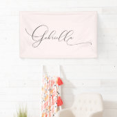 Individuelle Name Pink Banner (Insitu)