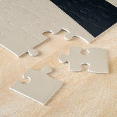 Individuelle Name Pink Classic Car Puzzle (Seite)