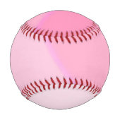 Individuelle Name Pink Wirbel Baseball (Rückseite)