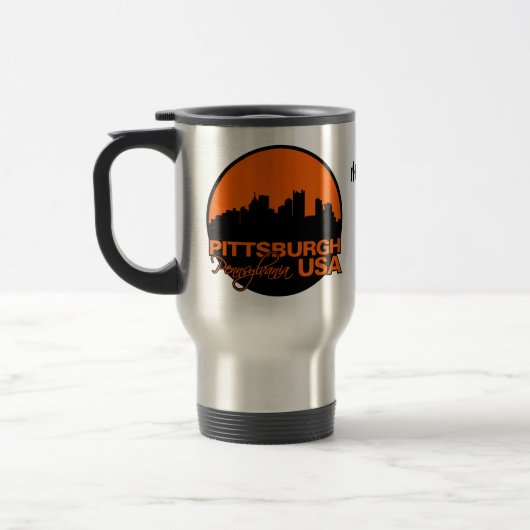 Individuelle Name PITTSBURGH Tasse (Links)