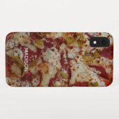 Individuelle Name Pizza Rustica Telefonzellen Case-Mate iPhone Hülle (Rückseite (Horizontal))