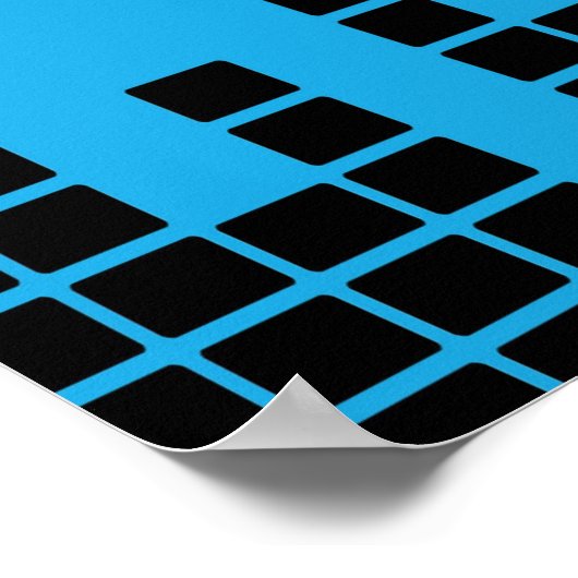 Individuelle Name-Plakat Poster (Ecke)