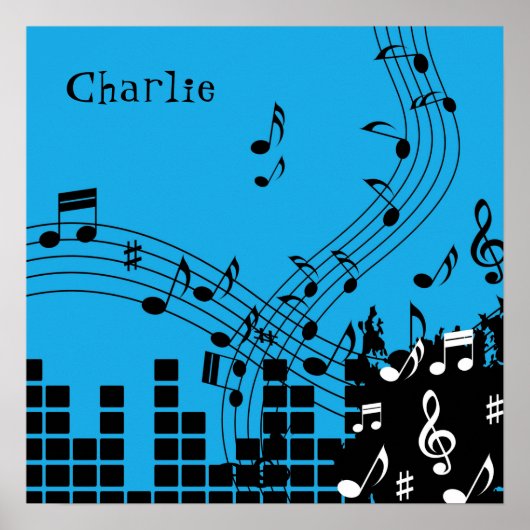 Individuelle Name-Plakat Poster (Vorne)